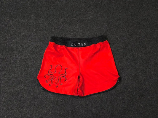 Red Kraken shorts